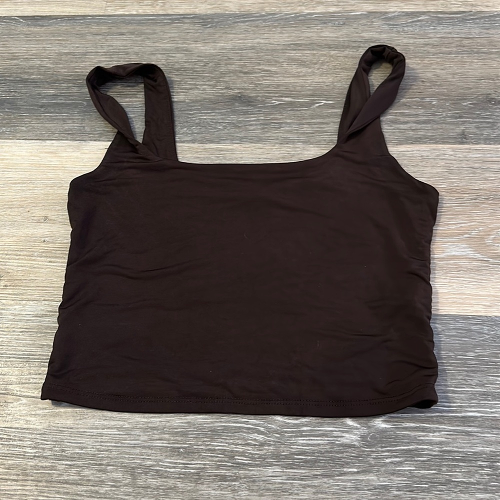 brown super soft tank, amazon